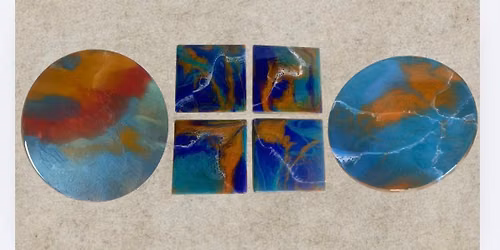 1pm Full Pour Resin Lazy Susans & Coasters