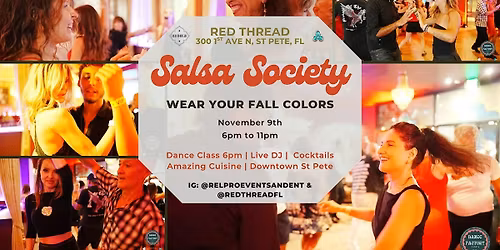 Red Thread: Salsa Society Social