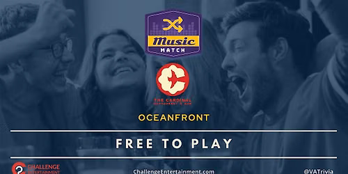 Weekly Music Match Game Nights at The Cardinal Restaurant & Bar Oceanfront