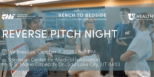 CMI | Bench to Bedside: Reverse Pitch