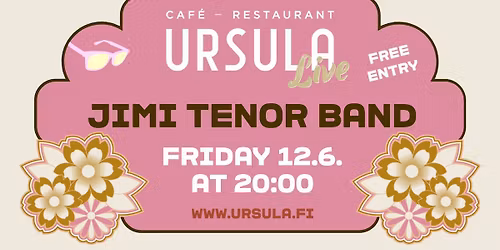 Caf\u00e9 Ursula LIVE - Jimi Tenor Band