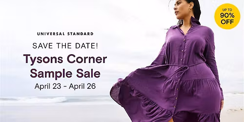 Universal Standard - Sample Sale (Tysons Corner\/DC)