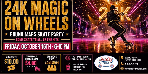 24K Magic on Wheels Bruno Mars Skate