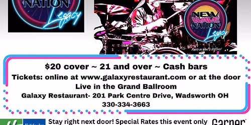 Cabin Fever Party at the Galaxy - With New Wave Nation