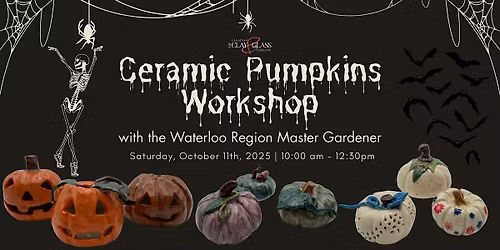 Ceramic Pumpkin Workshop with the WRMG