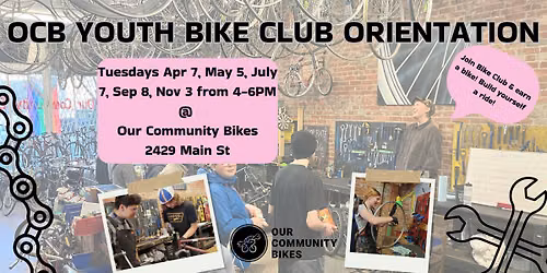 OCB Youth Bike Club Orientation