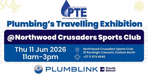 Plumbing\u2019s Travelling Exhibition @ Northwood Crusaders Sports Club