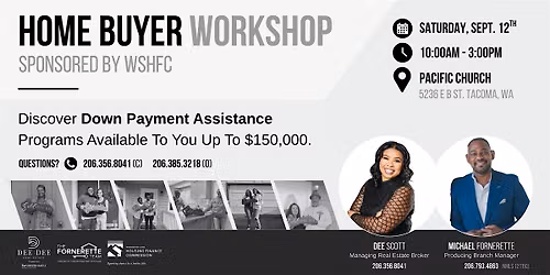 Free Home Buyer Workshop: Sponsored by WSHFC