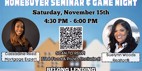 Homebuyer Seminar & Game Night: Buy & Play!