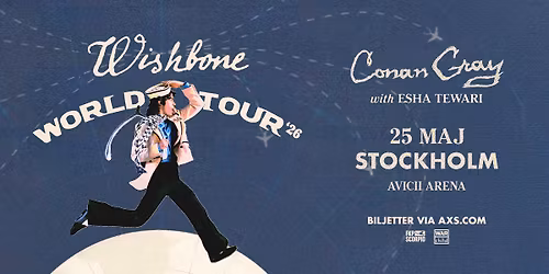 Conan Gray + Special Guest: Esha Tewari | Stockholm