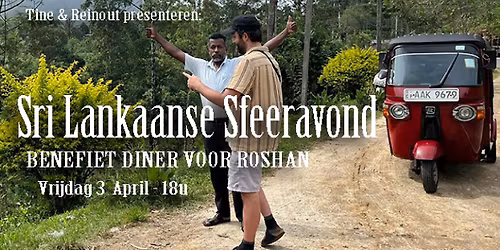 Sri Lankaanse Sfeeravond; Benefiet voor Roshan