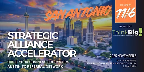 Strategic Alliance Accelerator - San Antonio