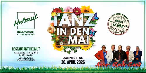 Tanz in den Mai im Restaurant Helmut