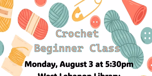 Beginner Crochet Class