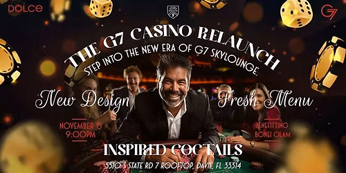 G7 Casino Night Benefitting Bonei Olam