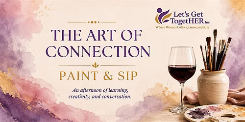 The Art of Connection: Paint & Sip