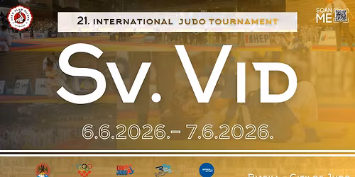 \ud83e\udd4b 21. Me\u0111unarodni Judo turnir Sv. Vid \u2013 Rijeka 2026 \ud83c\udfc6  \ud83d\udcc5 Datum turnira: 6. \u2013 7. lipnja 2026. \ud83d\udccd L