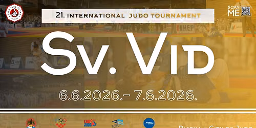 \ud83e\udd4b 21. Me\u0111unarodni Judo turnir Sv. Vid \u2013 Rijeka 2026 \ud83c\udfc6  \ud83d\udcc5 Datum turnira: 6. \u2013 7. lipnja 2026. \ud83d\udccd L