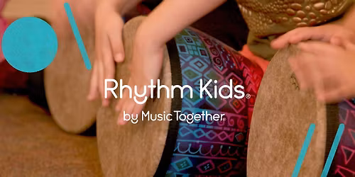 Drum with us in our Rhythm Kids Class!