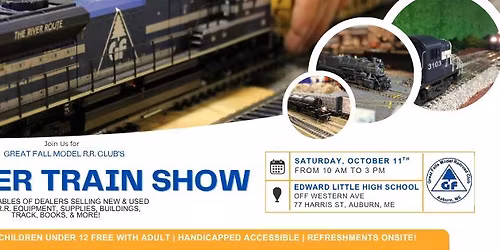 Great Falls Model R.R. Club's October Train Show!