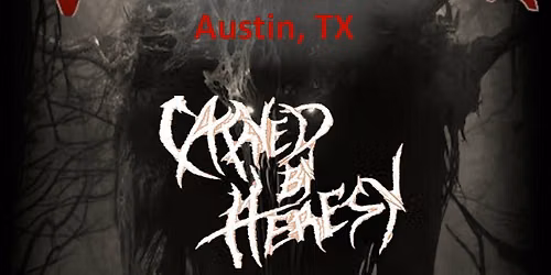 First Saturday Metal Shows @Valhalla 9\/5 w\/Carved by Heresy, Apathetic Morality, The Monk