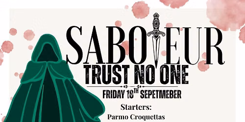 Saboteur Murder Mystery