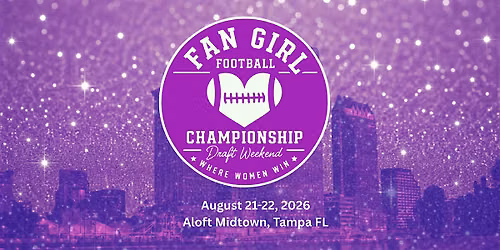 Fan Girl Football Championship Draft Weekend