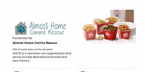 Dine2Donate: Panda Express (Arrowhead Pkwy Location)