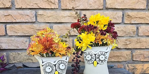 Create an Owl Vase