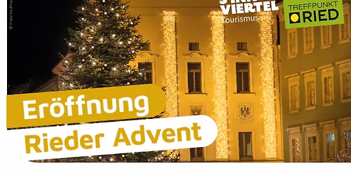 Er\u00f6ffnung Rieder Advent