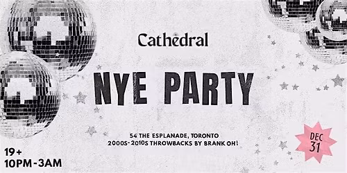 NYE Throwback Party at Bar Cathedral!