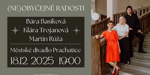 (Ne)oby\u010dejn\u00e9 radosti - B\u00e1ra Basikov\u00e1, Kl\u00e1ra Trojanov\u00e1, Martin R\u016f\u017ea
