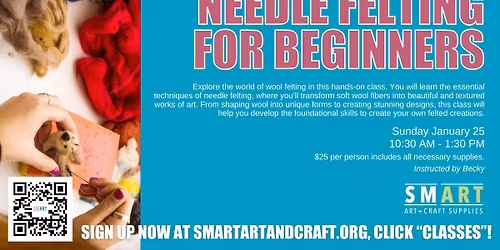 Needle Felting For Beginners