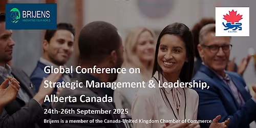 Global Conference on Strategic Management & Leadership, Alberta Canada
