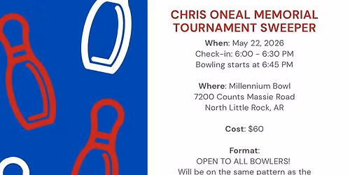 2026 Chris O\u2019Neal Memorial Tournament Sweeper