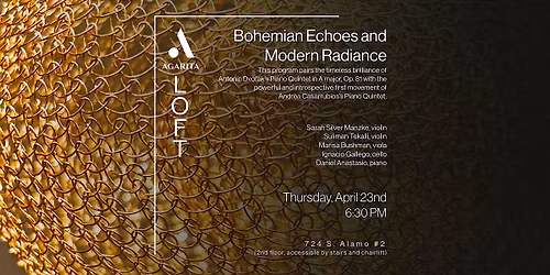 THURSDAY: Bohemian Echoes and Modern Radience