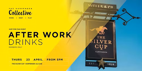 THC After Work Drinks at The Silver Cup