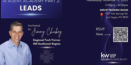 AI Agent Academy Part 2 w\/ Jimmy Chickey | Topic:  Leads