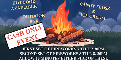Crown & Sceptre Bonfire night & Fireworks display