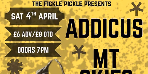 Addicus, Mt Skies, Dog At The Opera, Sanatorium