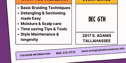 Adult Braid Camp