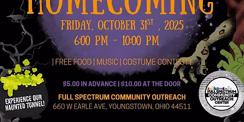 Halloween Haunted Homecoming at Full Spectrum