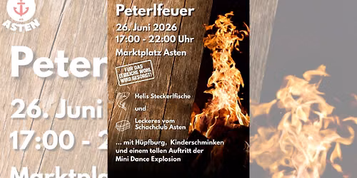 Peterlfeuer der SP\u00d6 Asten 2026