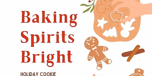 'Baking Spirits Bright' Cookie Decorating