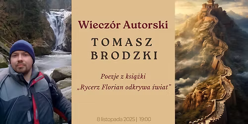 Wiecz\u00f3r autorski - TOMASZ BRODZKI
