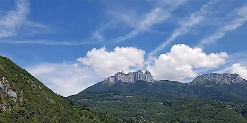Hiking in the French Alps in Summer