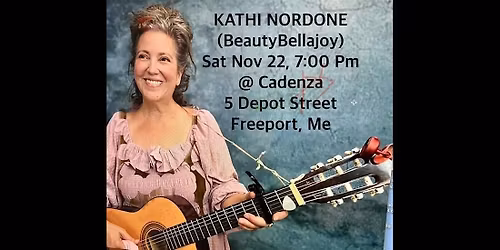 Kathi Nordone with bassist Lefty Luke Moscato