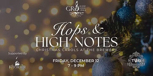 Hops & High Notes: Christmas Carols at the Brewery