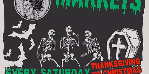 Blackstrap Holiday Oddities Markets!