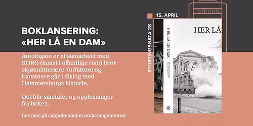 Boklansering: \u00abHer l\u00e5 en dam\u00bb